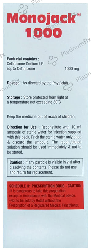 Monojack 1000mg Injection