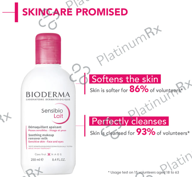 Bioderma Sensibio Lait Soothing Make Up Remover Milk