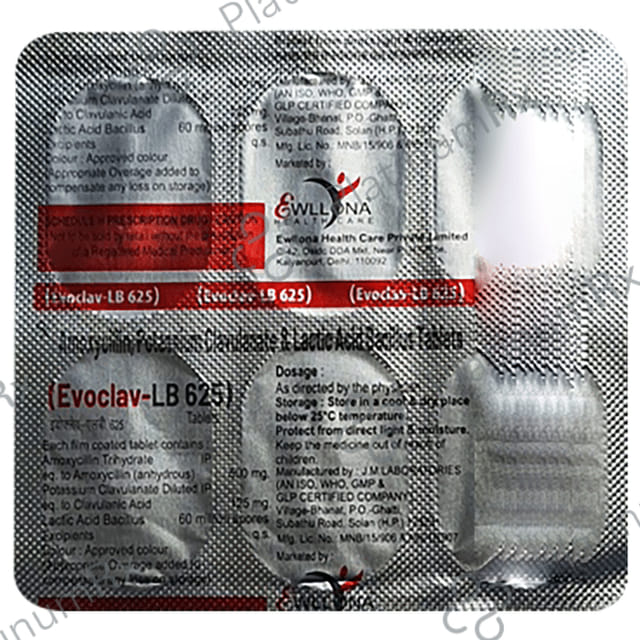 Evoclav-LB 625 Tablet