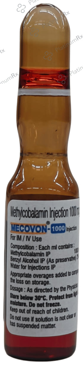 Mecovon 1000mcg Injection