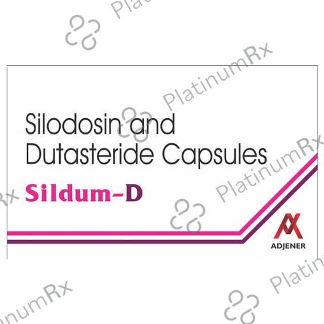 Sildum D 0.5/8mg Tablet 10s