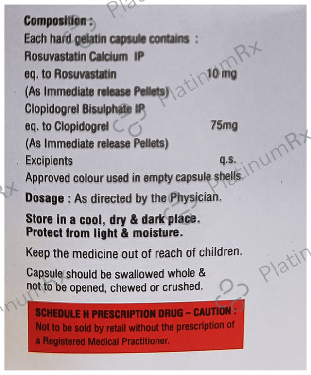 Acmerose CV 10mg Capsule 10s