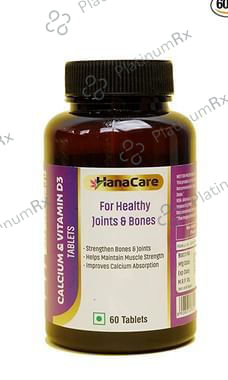 Hana Care Calcium & Vitamin D3 Tablet