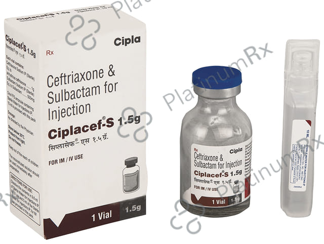 Ciplacef S 1.5gm Injection 1s