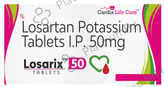 Losarix 50mg Tablet 15s