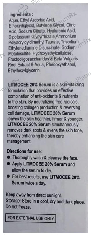 Litmocee 20% Serum 30 Serum