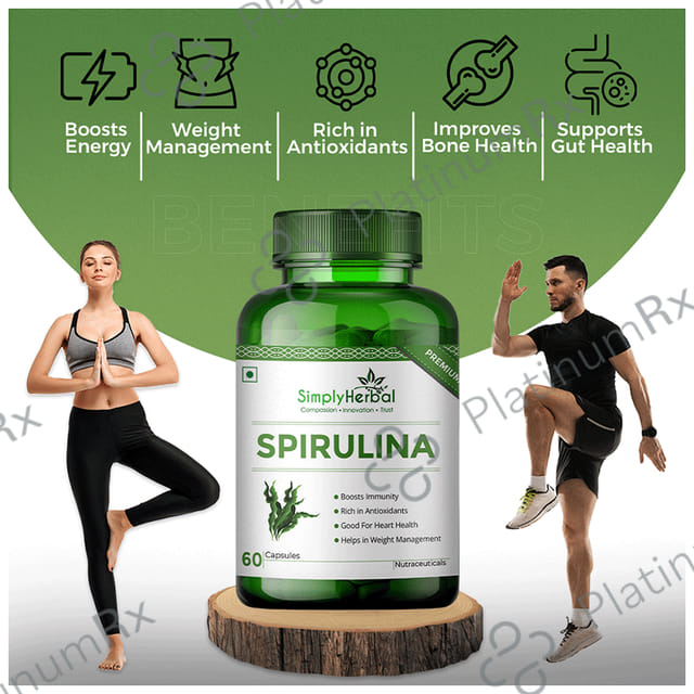 Simply Herbal Spirulina Capsule