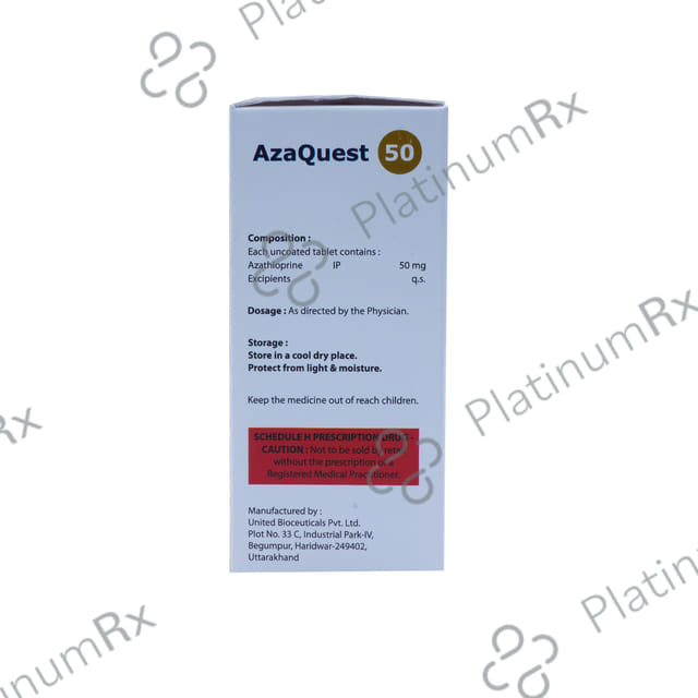 Azaquest 50mg Tablet 10s