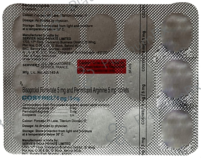 Cosyrel 5/5mg Tablet 15s