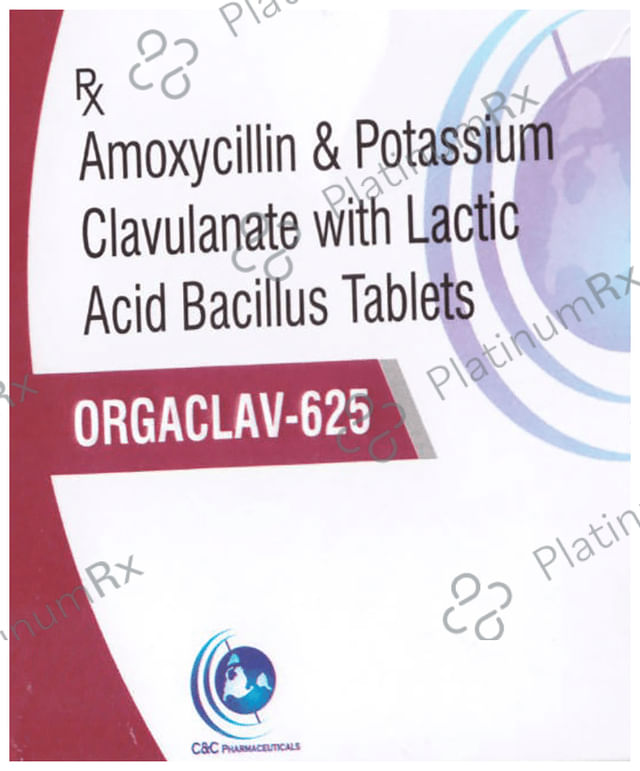 Orgaclav 625 Tablet