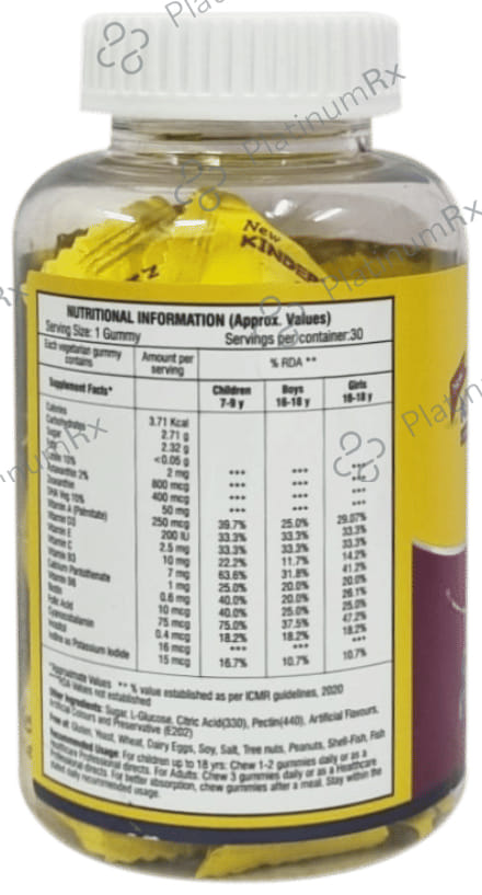 Kinderwoods Gummies Gluten Free