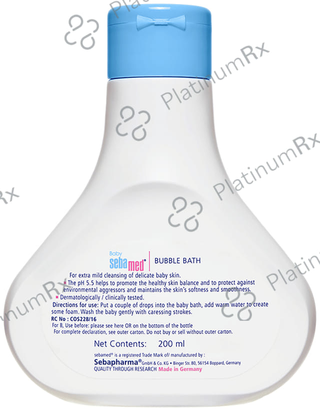 Sebamed Baby Bubble Bath Liquid 200ml
