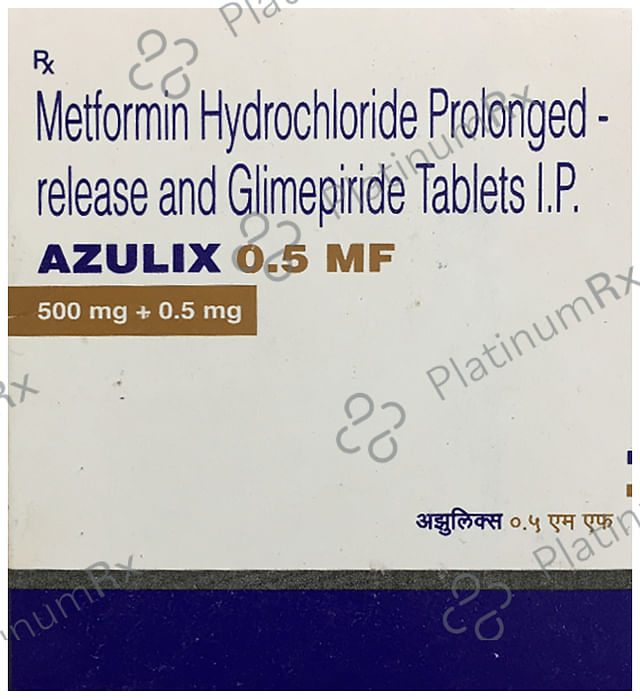 Azulix 0.5 MF 0.5/500mg Tablet PR 10s