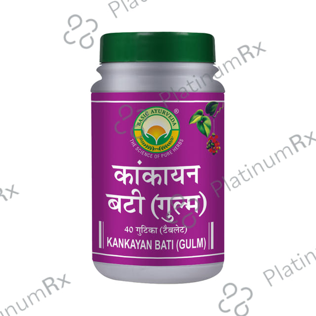 Basic Ayurveda Kankayan Bati (Gulm) Tablet