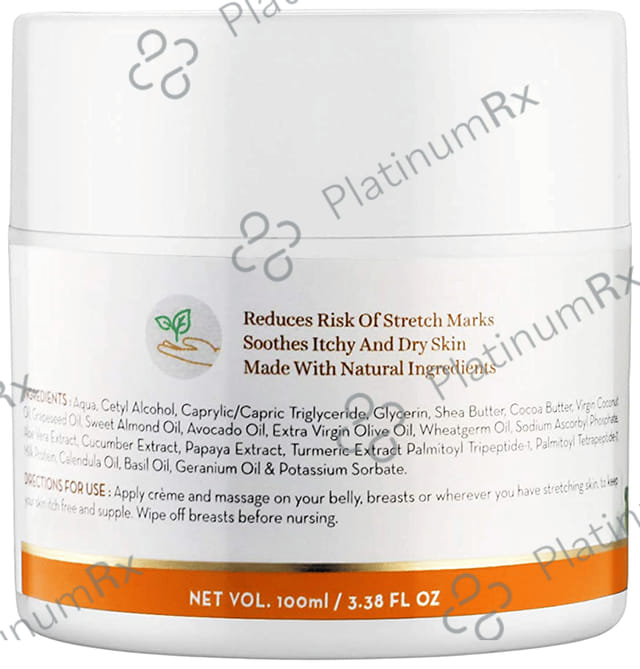 Mamaearth Rich Body Creme for Stretch Marks & Itchy Skin