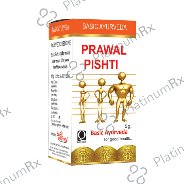 Basic Ayurveda Prawal Pishti 5 gm