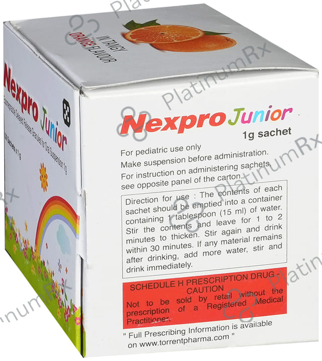Nexpro junior 10mg Sachet 1gm