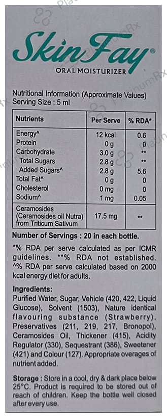 Skinfay Oral Moisturizer Syrup