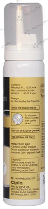 Tugain 10% Foam 60gm