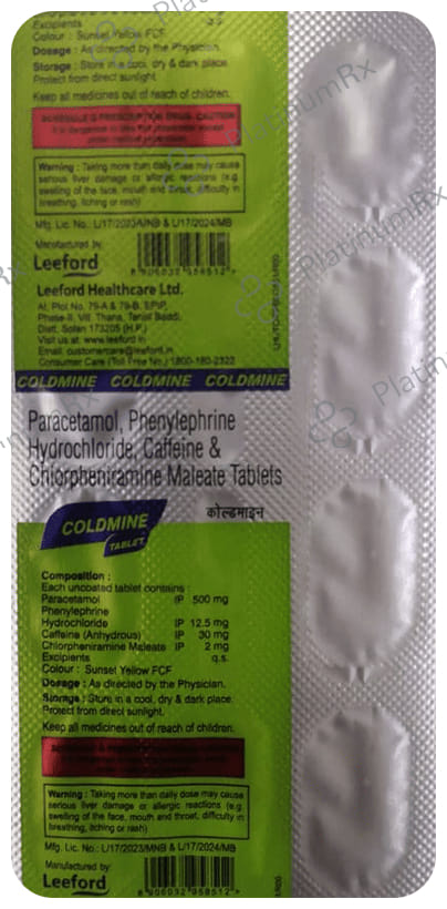 Coldmine Tablet 10s