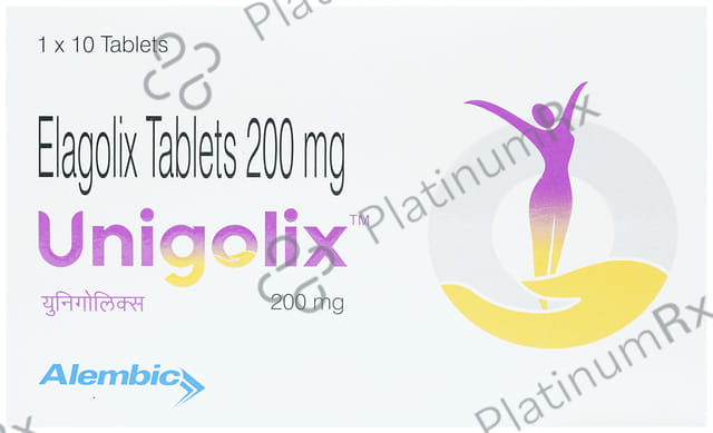 Unigolix 200mg Tablet 10s