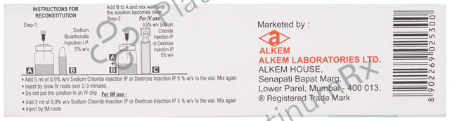 Chinsunate 60mg Injection