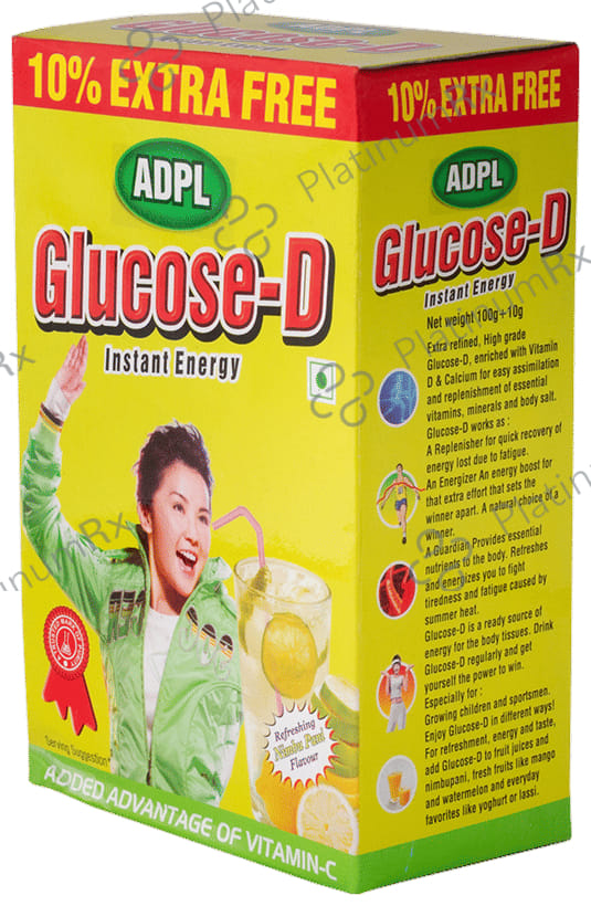 ADPL Glucose-D - Flavour Powder Lemon 110 gm