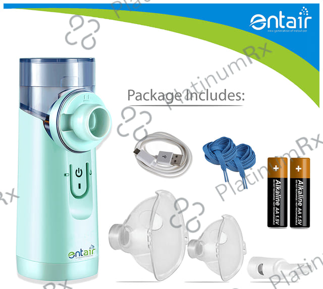 Entair YS 30 Portable Mesh Nebulizer Blue