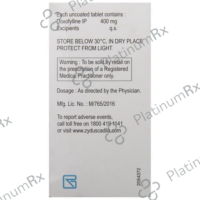 Doxolin 400mg Tablet 30s