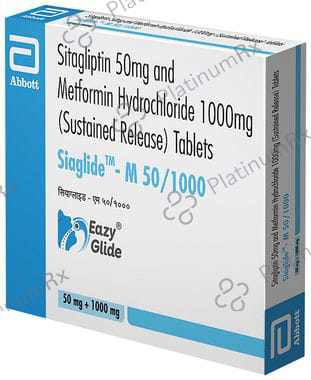 Siaglide M 50/1000 Tablet SR 15s
