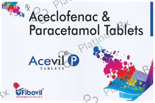 Acevil P 100/325mg Tablet 10s