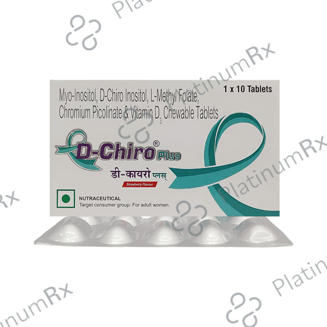 D Chiro Plus Chewable Tablet 10s