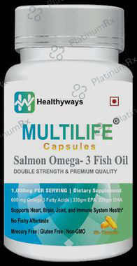 Multilife Capsule Salmon Omega 3 Fish Oil Double Strength
