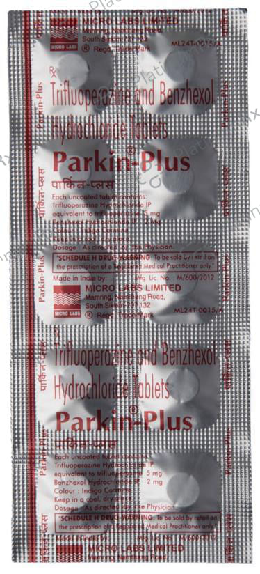 Parkin Plus 5/2mg Tablet 10s