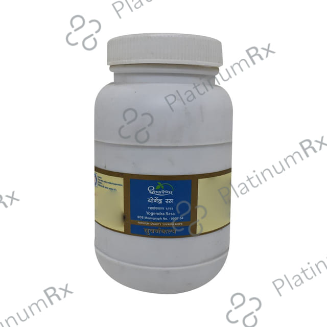 Dhootapapeshwar Yogendra Rasa Premium Quality Suvarnakalpa Tablet