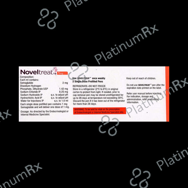 Noveltreat 1mg Prefilled Pen Injection 0.5ml