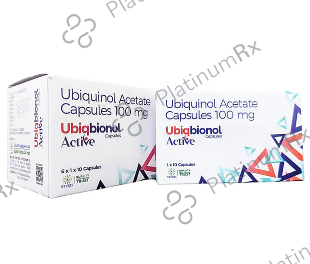 Ubiqbionol Active 100mg Capsule 10s