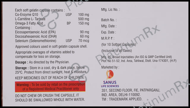Qbisan Soft Gelatin Capsule
