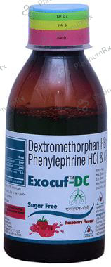 Exocuf-DC Syrup Raspberry Sugar Free