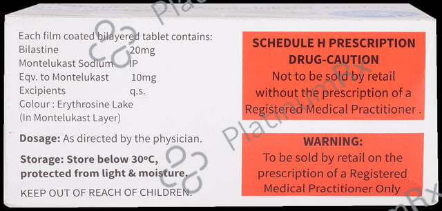 Bilahenz M 20/10mg Tablet 10s