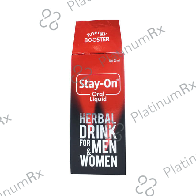 Stay On Herbal Drink for Men & Women Oral Liquid 30ml