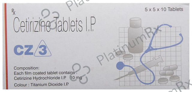 CZ 3 10mg Tablet 10s