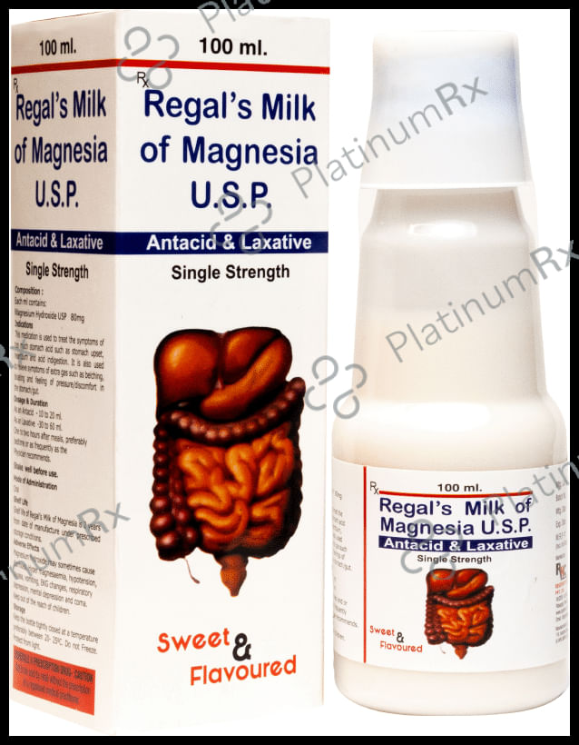 Regal's Milk of Magnesia Oral Solution 100ml