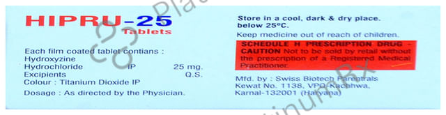 Hipru 25mg Tablet 10s