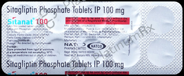 Sitanat 100mg Tablet