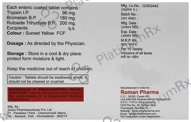 Romazyme Tablet