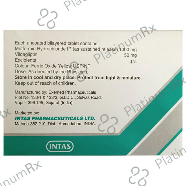 Zavamet SR 1000/50mg Tablet 10s