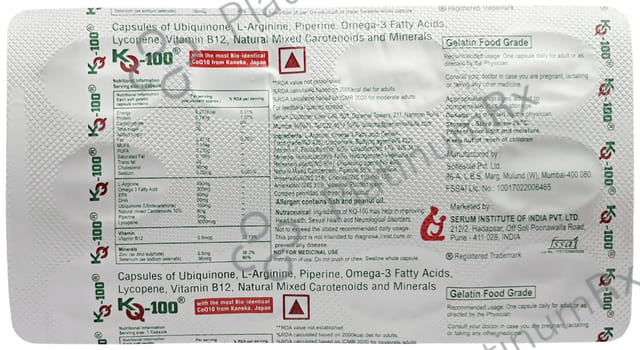 KQ 100 Capsule 10s