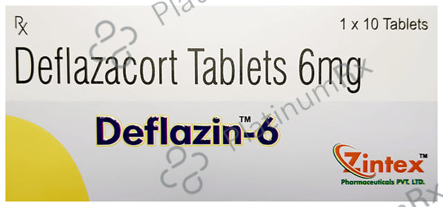 Deflazin 6mg Tablet 10s