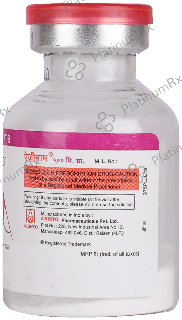 Azenam 500mg Injection 10ml